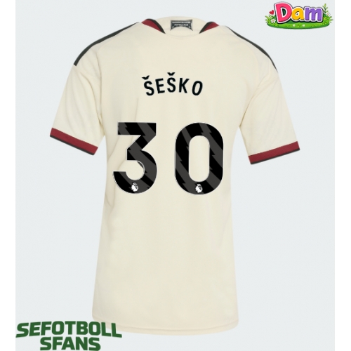 Manchester United Benjamin Sesko #30 Tredje Tröja Kvinnor 2026-27 Kortärmad